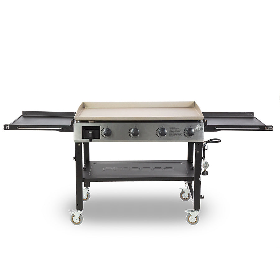 Pit Boss 2 Burner Portable Gas Griddle, Lightweight and portable Cast Iron  Griddle 