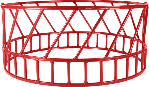 Tarter Steelcor Cattle Hay Feeder (2 Piece, Red)