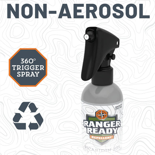 Ranger Ready Scent Zero Picaridin 20% Insect Repellent