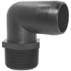 Green Leaf Hose to Pipe Elbow, 90 deg, 3/4 in, Barb x MPT, Polypropyle