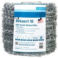Bekaert Corp Barbed Wire  18G 4Pt Barb Wire Class 3 1320