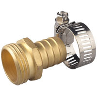 Landscapers Select Hose Coupling, 3/4 in, Male, Brass