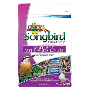 SONGBIRD SELECTIONS MULTI-BIRD WITH FRUITS & NUTS WILD BIRD FOOD