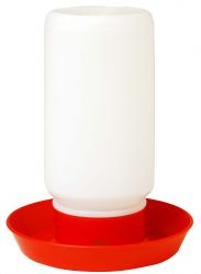 Miller Plastic Screw-On Poultry Waterer Jar