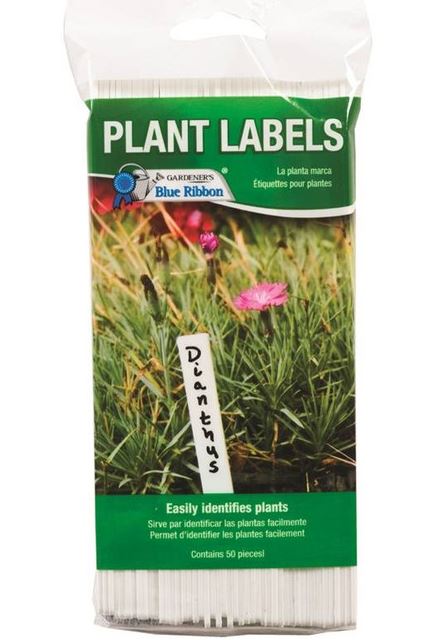Gardener’s Blue Ribbon® Plastic Sturdy Plant Labels (6-inch - (50pk))
