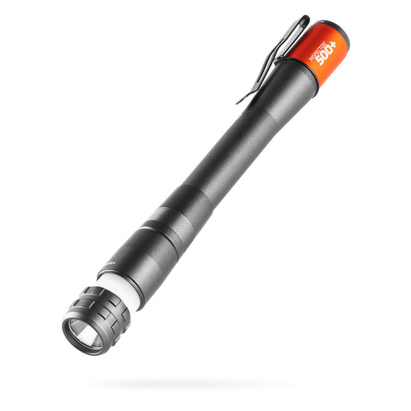NEBO Inspector 500+ Flex Pen Light (Length: Compacted: 6.3” / Extended: 6.5”)