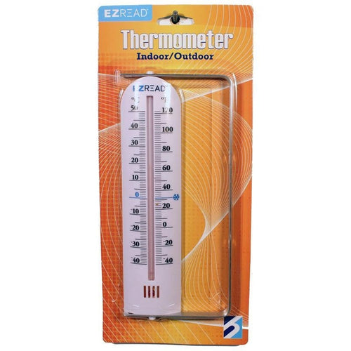 INDOOR OUTDOOR THERMOMETER WITH BRACKET